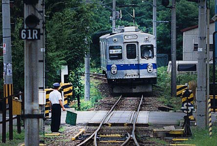 弘南鉄道大鰐線千年駅〜中央弘前駅区間運転入換中02