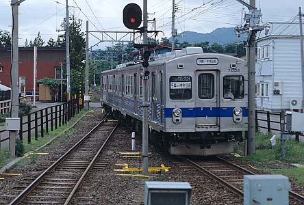 弘南鉄道大鰐線千年駅〜中央弘前駅区間運転入換中03