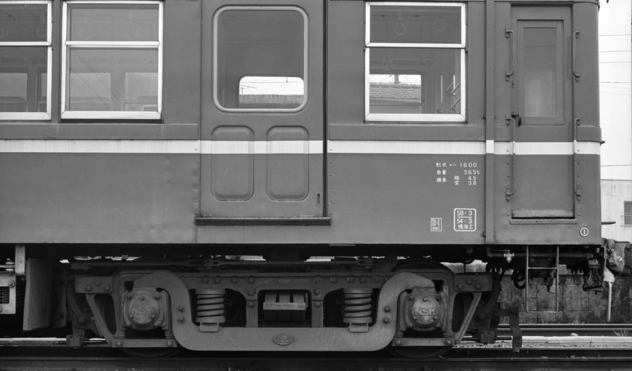 岳南鉄道モハ1600形1603号台車