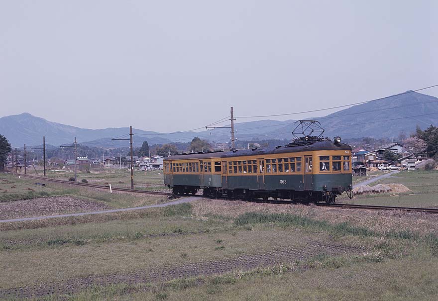 北恵那鉄道モ560形563号-ク81号