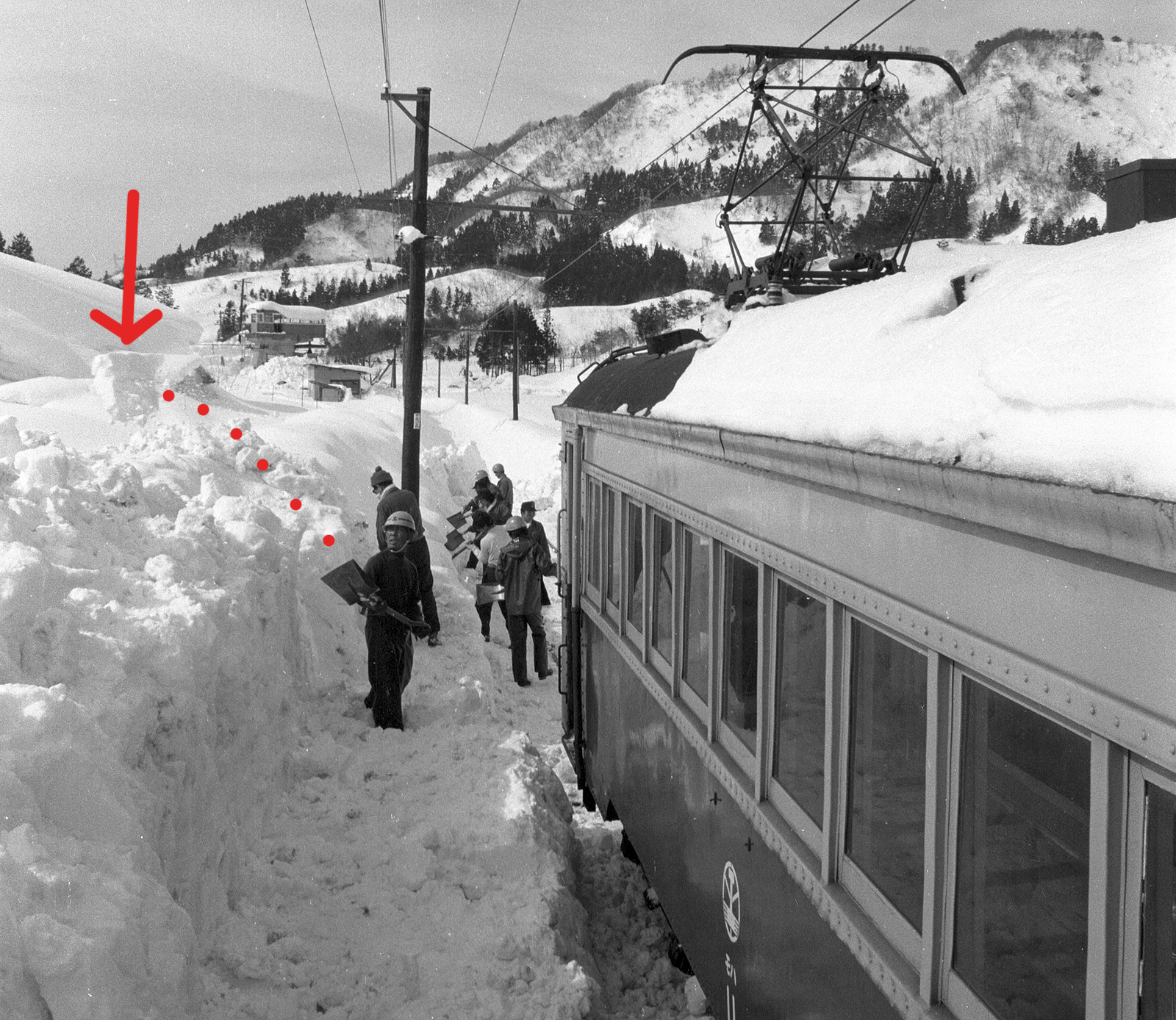 蒲原鉄道除雪