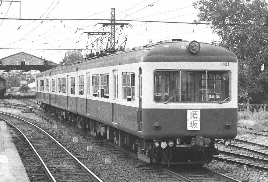 長野電鉄1100形1101号画像