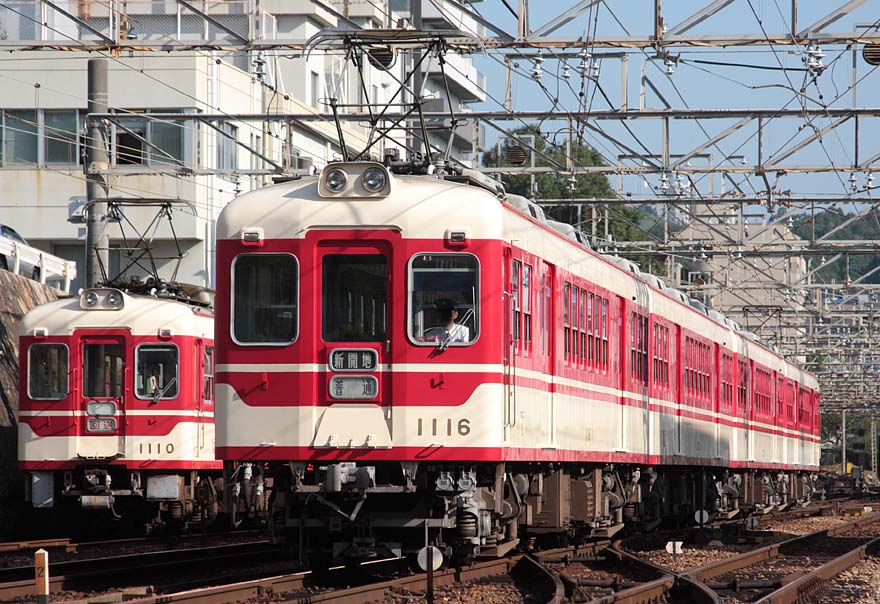 神戸電鉄デ1116号