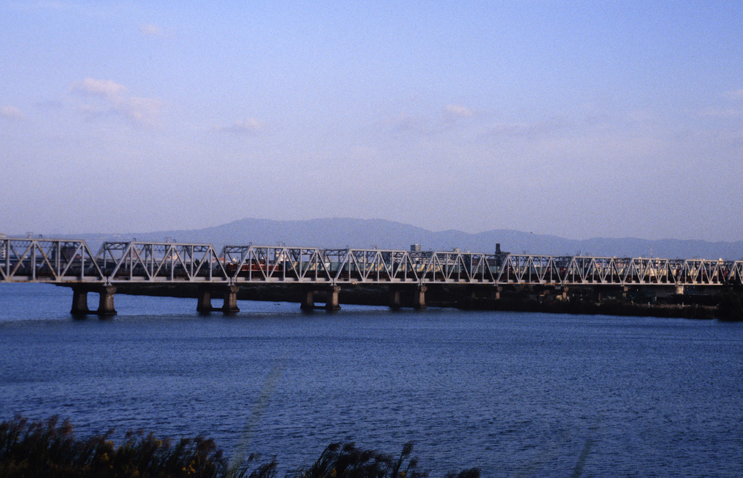 赤川仮橋DD51貨物