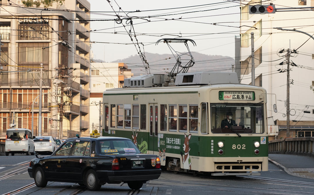 広島電鉄800形Ⅱ802