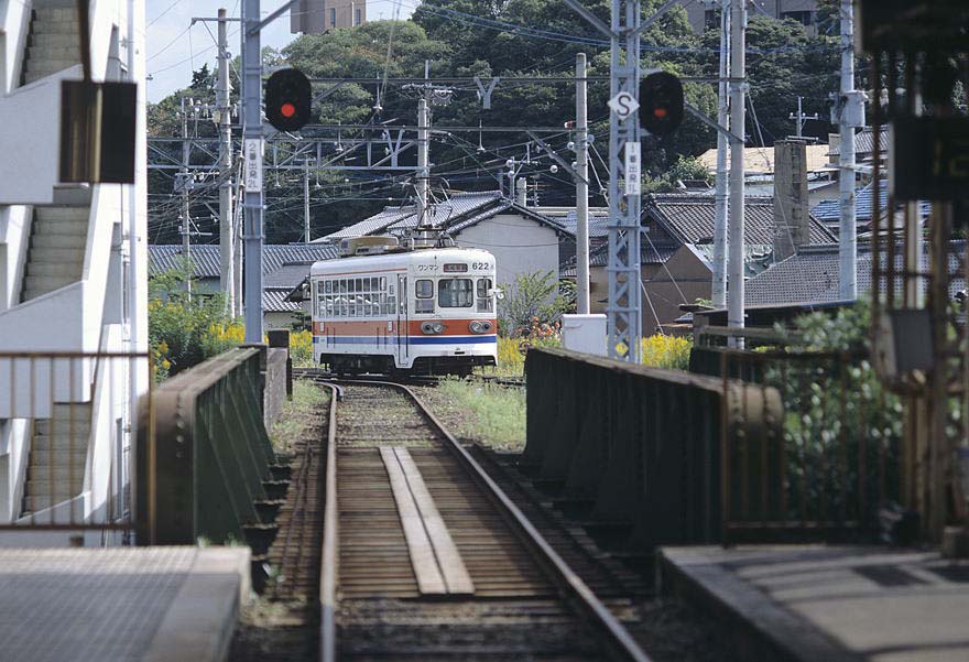 西鉄折尾線折尾駅、600形622