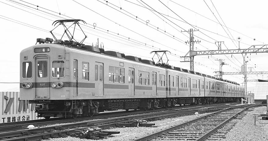 西鉄600系モ608