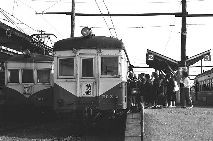 熊本電鉄203号、301号