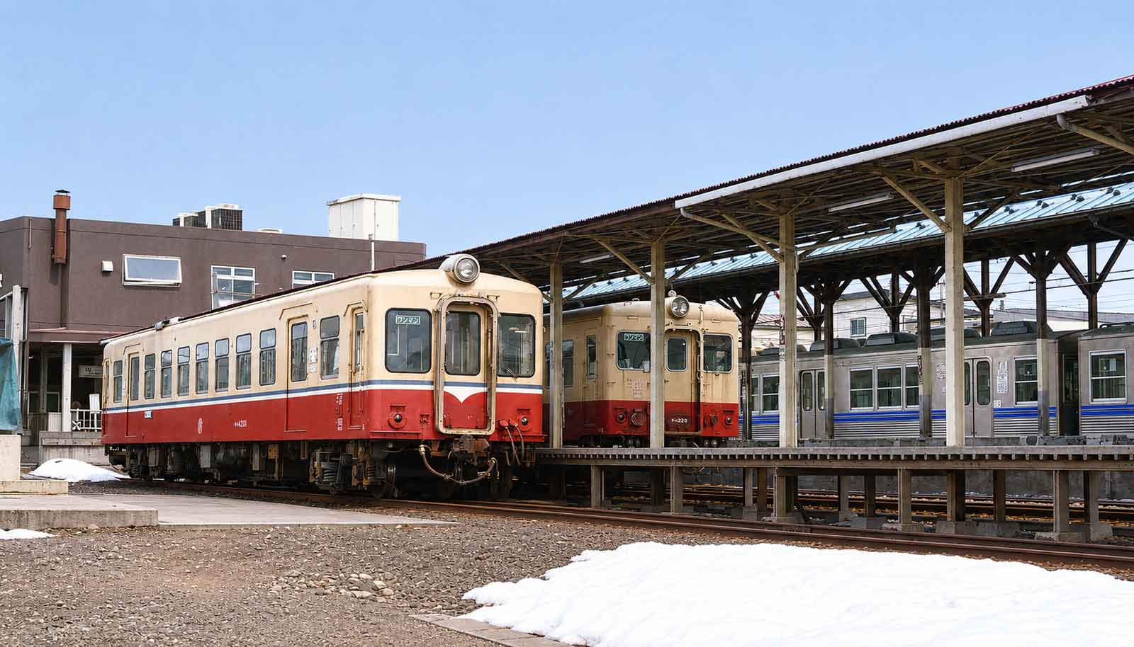 カラー化挑戦-弘南鉄道黒石線キハ2100
