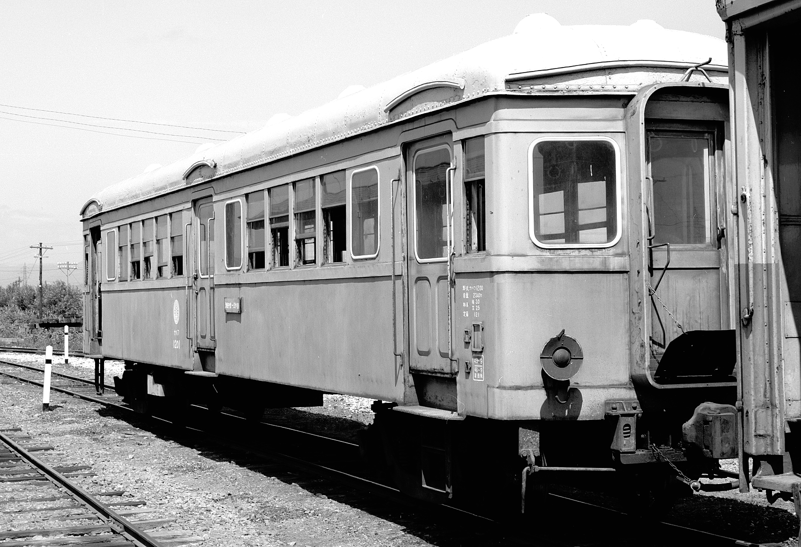 津軽鉄道ナハフ1200形1201