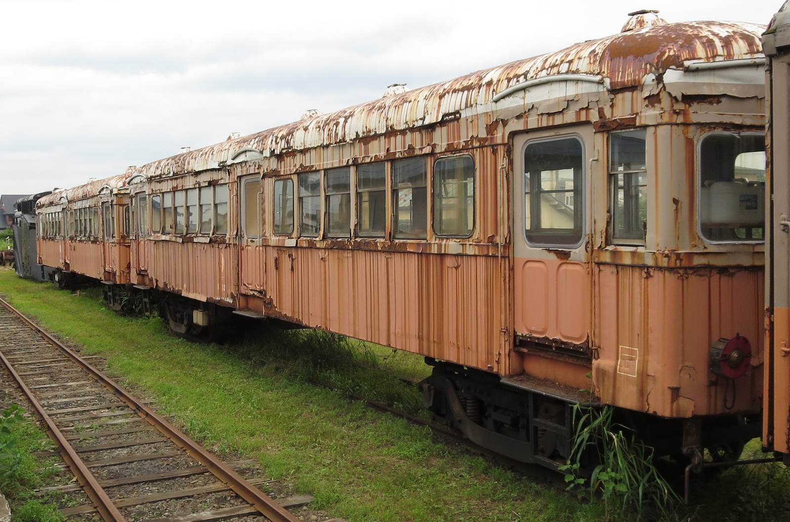 津軽鉄道ナハフ1200形1202