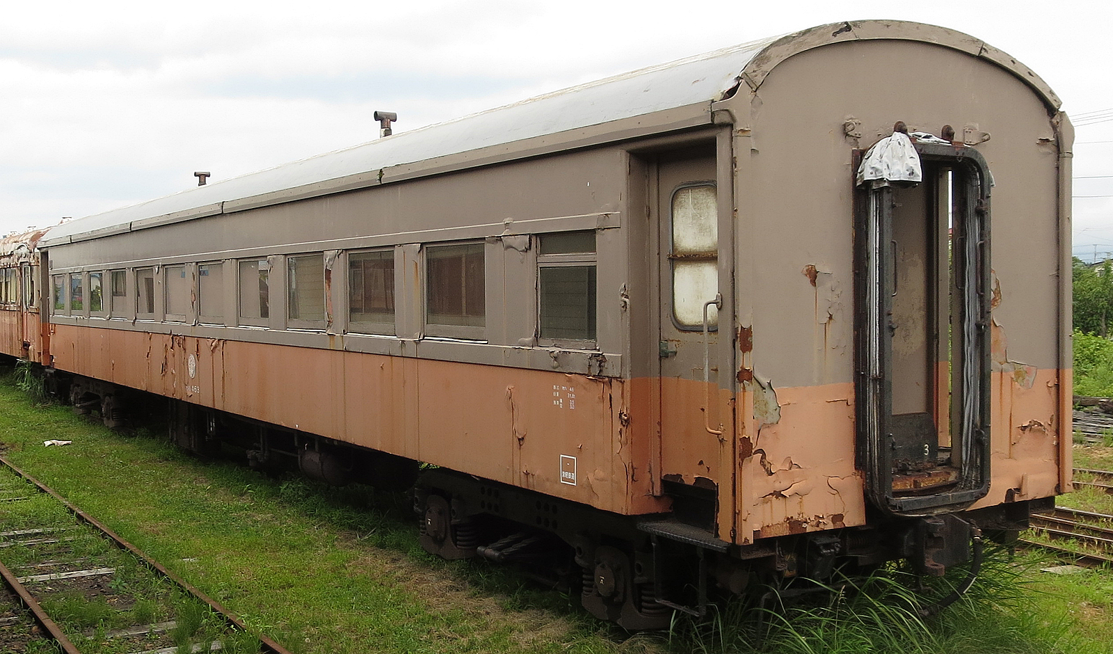 津軽鉄道オハフ463