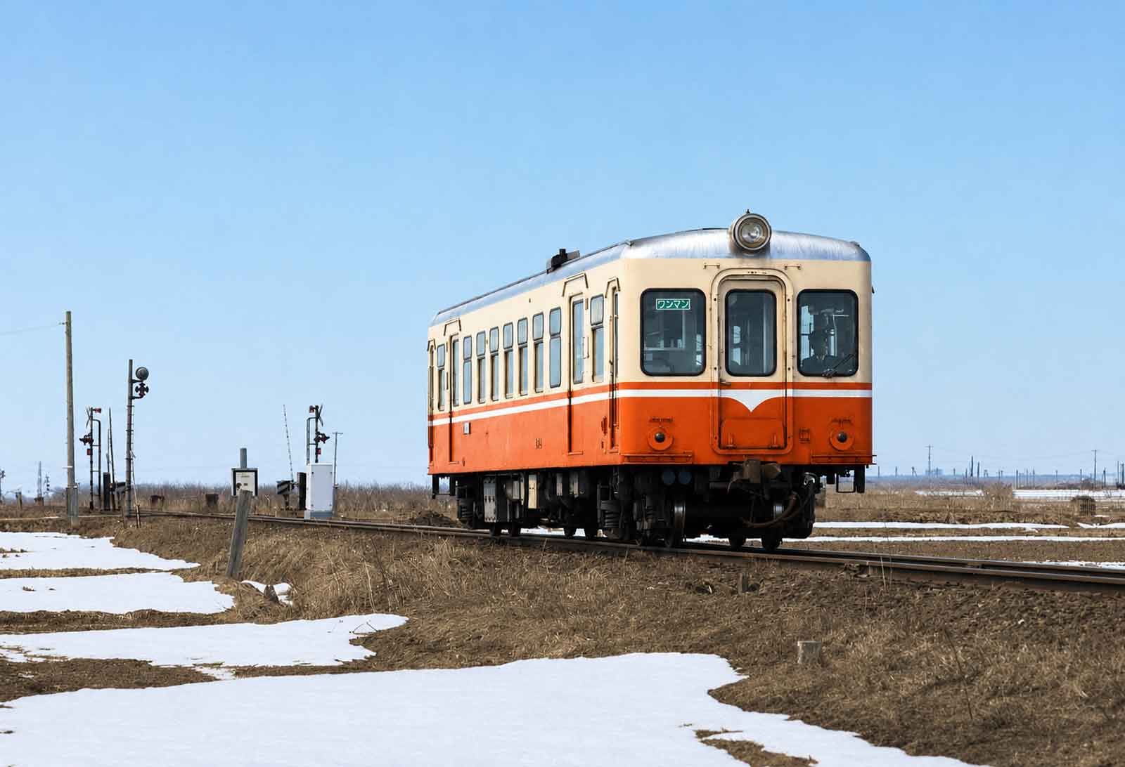 カラー化挑戦-弘南鉄道黒石線キハ2105