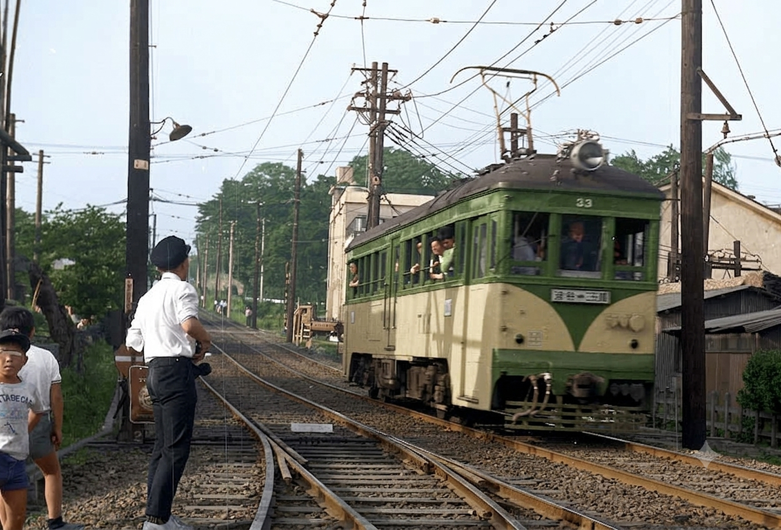 玉電30形カラー化