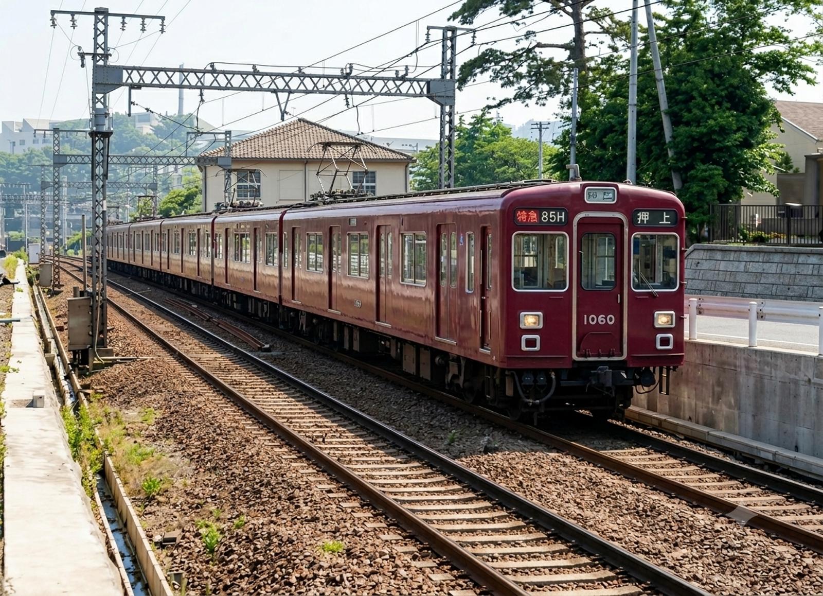 Geminiによる鉄道カラー化京急1060号