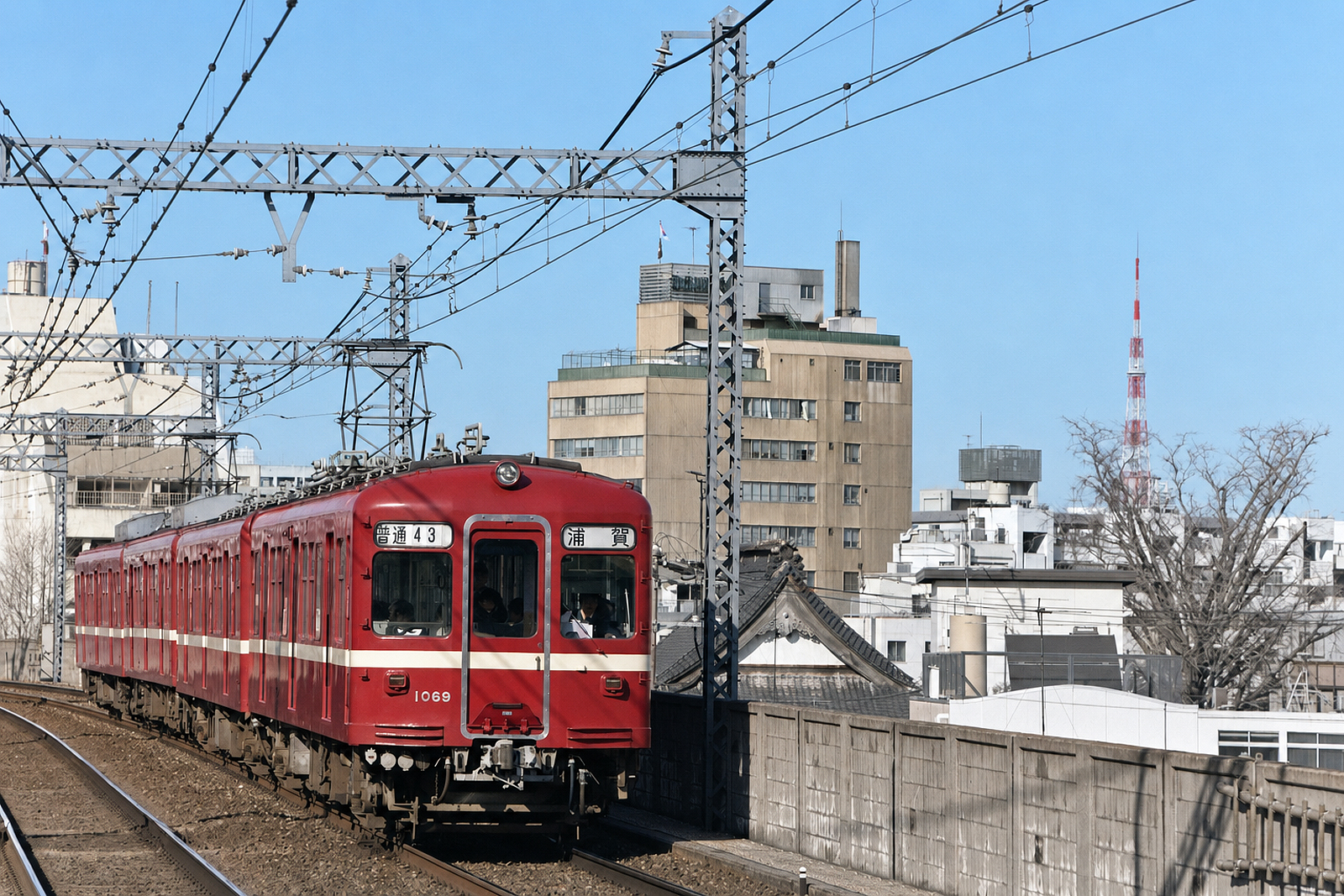 京急1000新馬場AI(Chat GPT Plus)描画カラー化