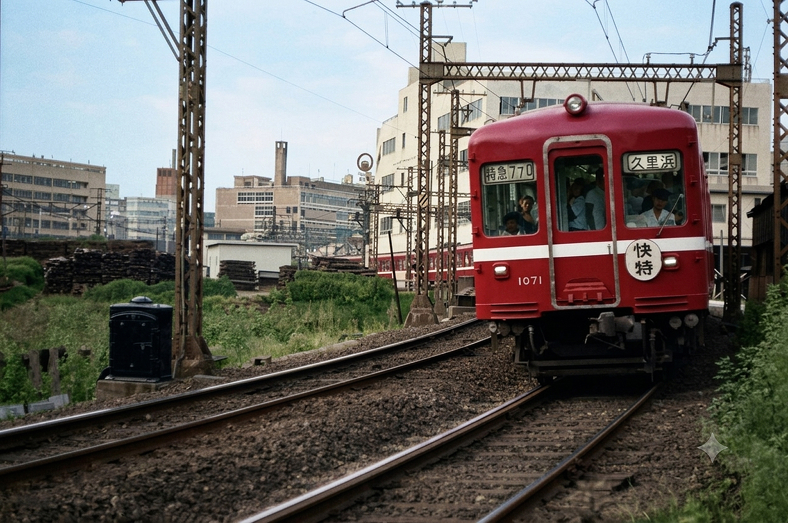 Geminiでカラー化京急1071号