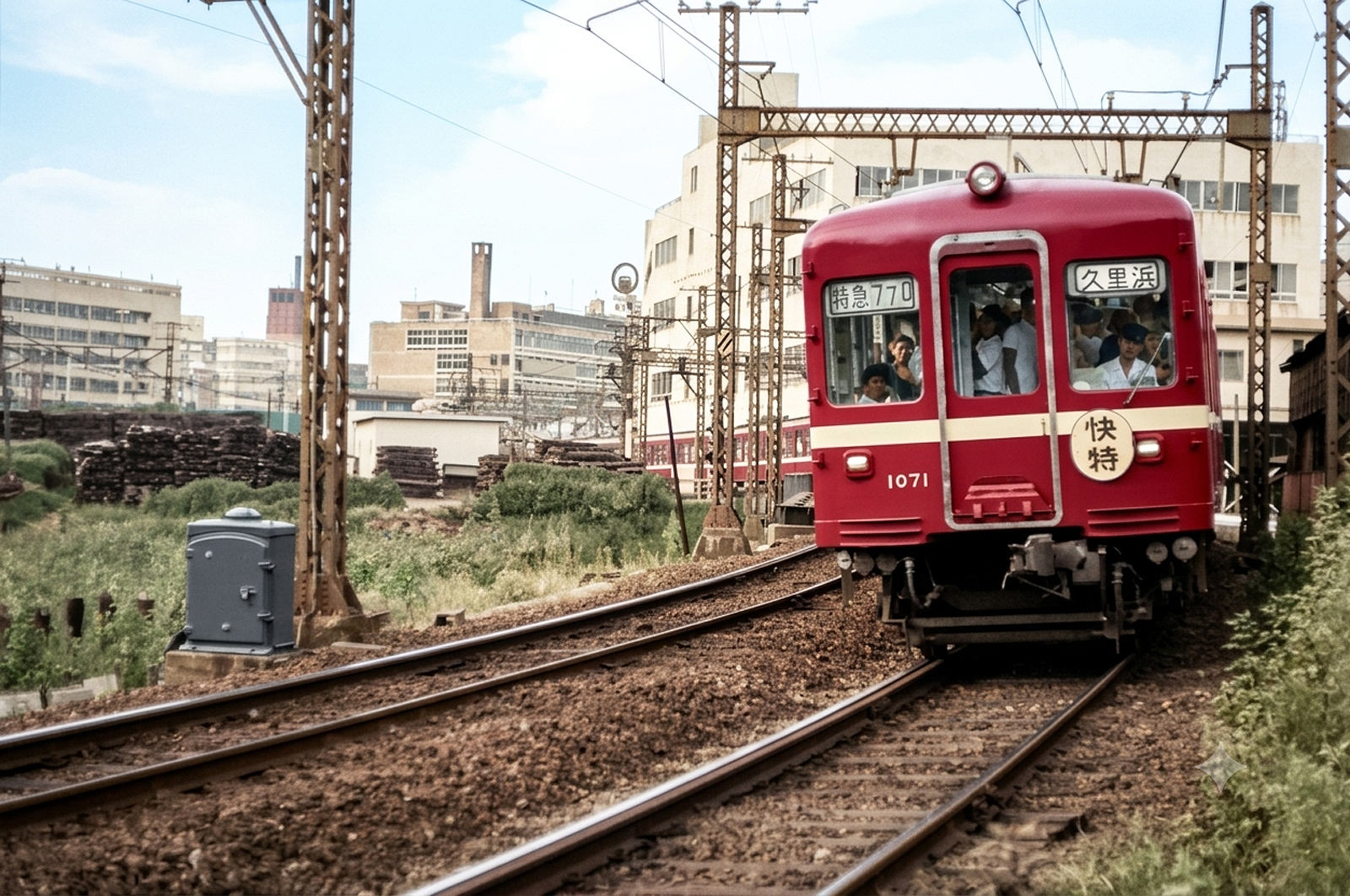 Geminiでカラー化京急1071号