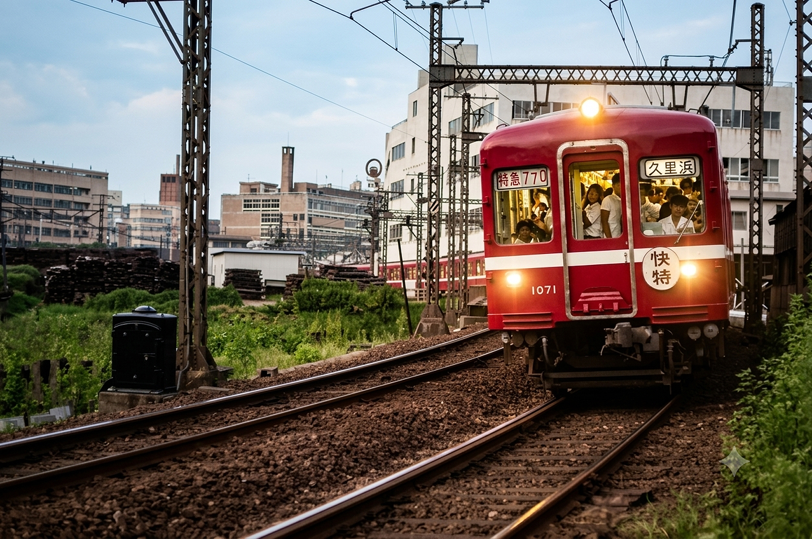 Geminiでカラー化京急1071号