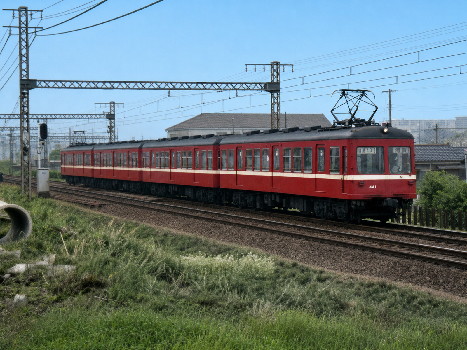 京急440AI(Chat GPT Plus)描画カラー化