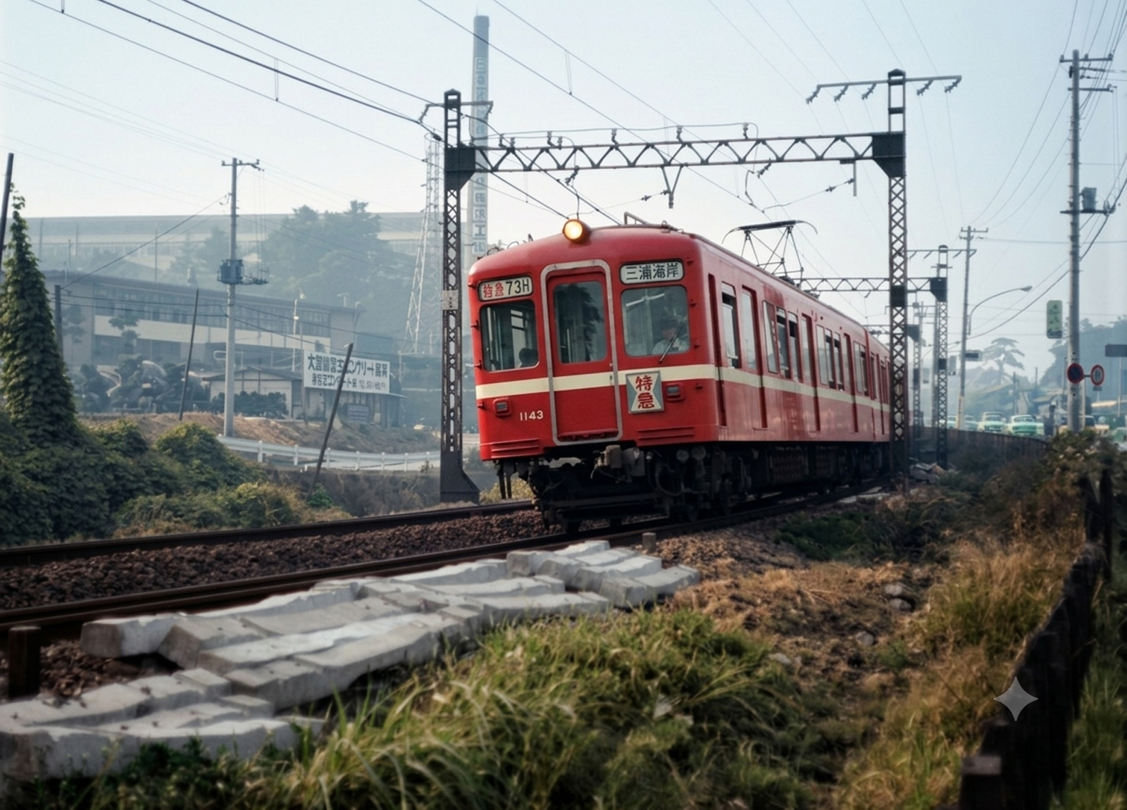 Geminiでカラー化京急1143号