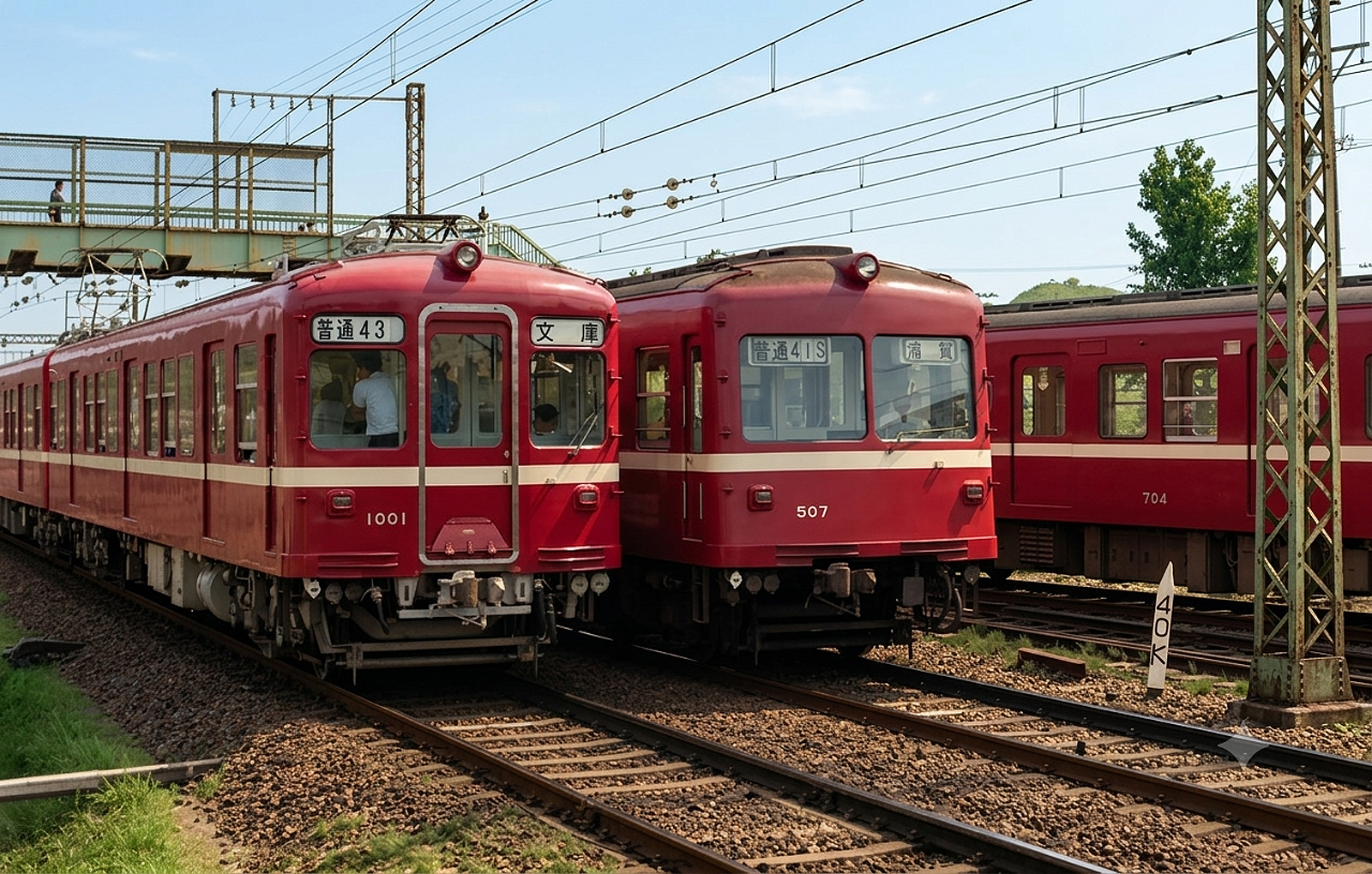 Geminiでカラー化京急京急1001,507号