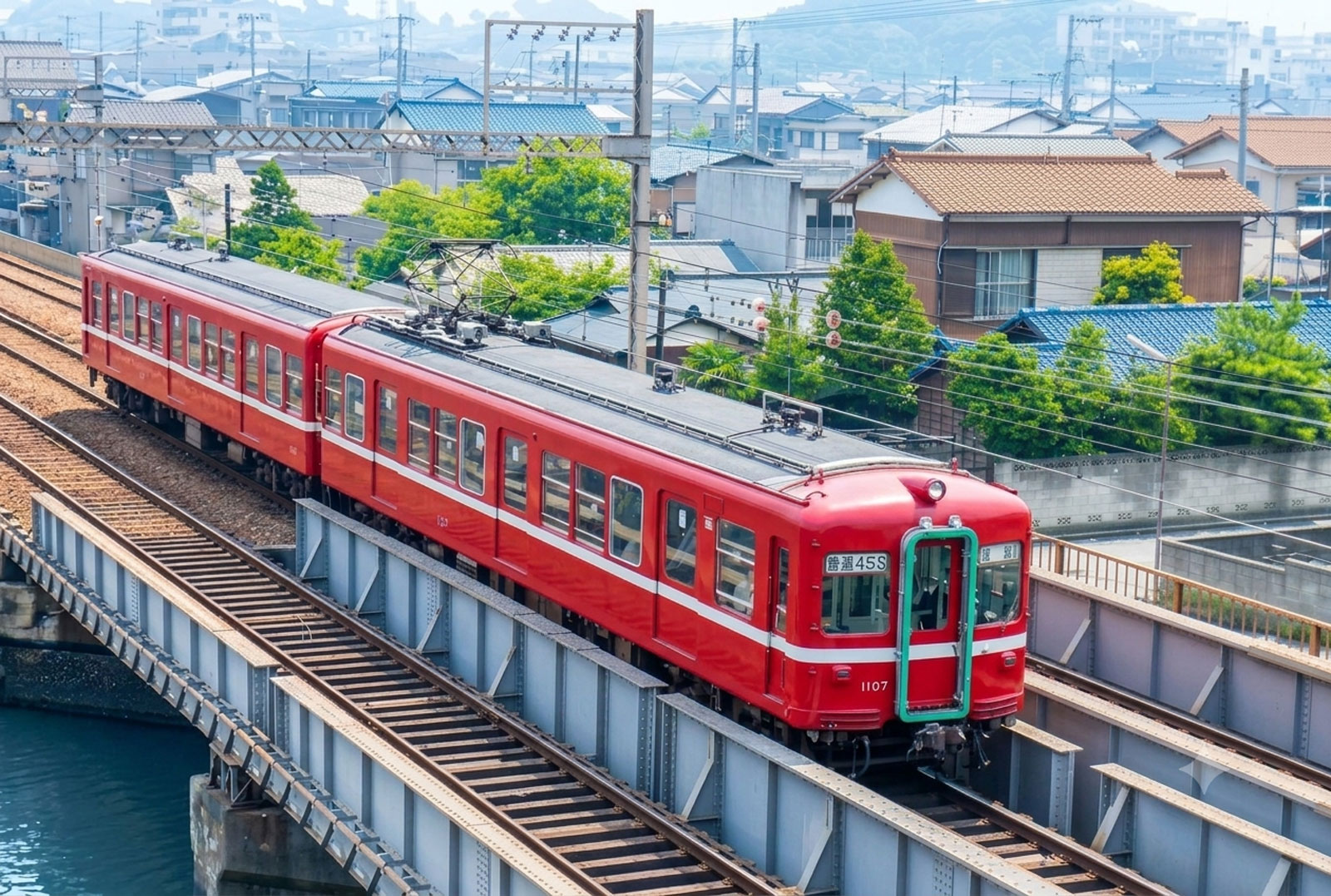 Geminiでカラー化1107号2連幌付