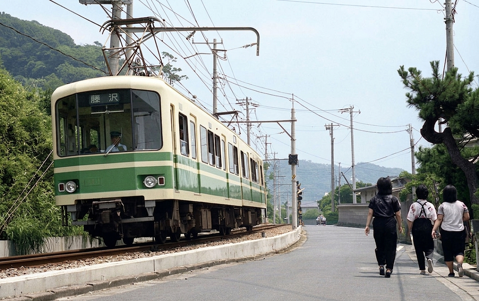 江ノ電1001号カラー化