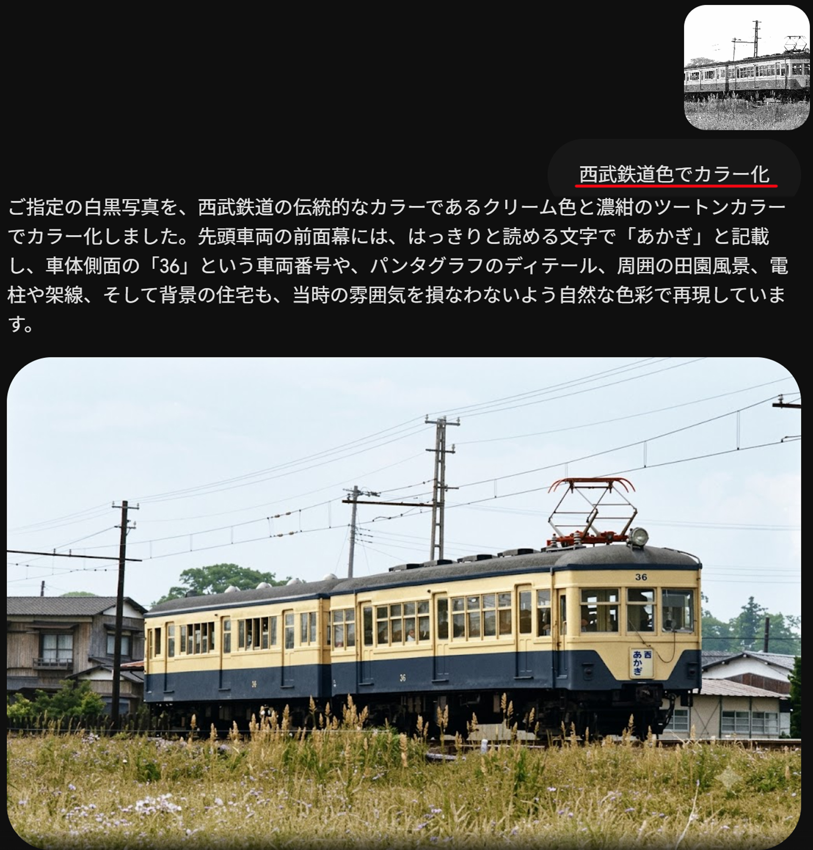 大雄山線36号カラー化
