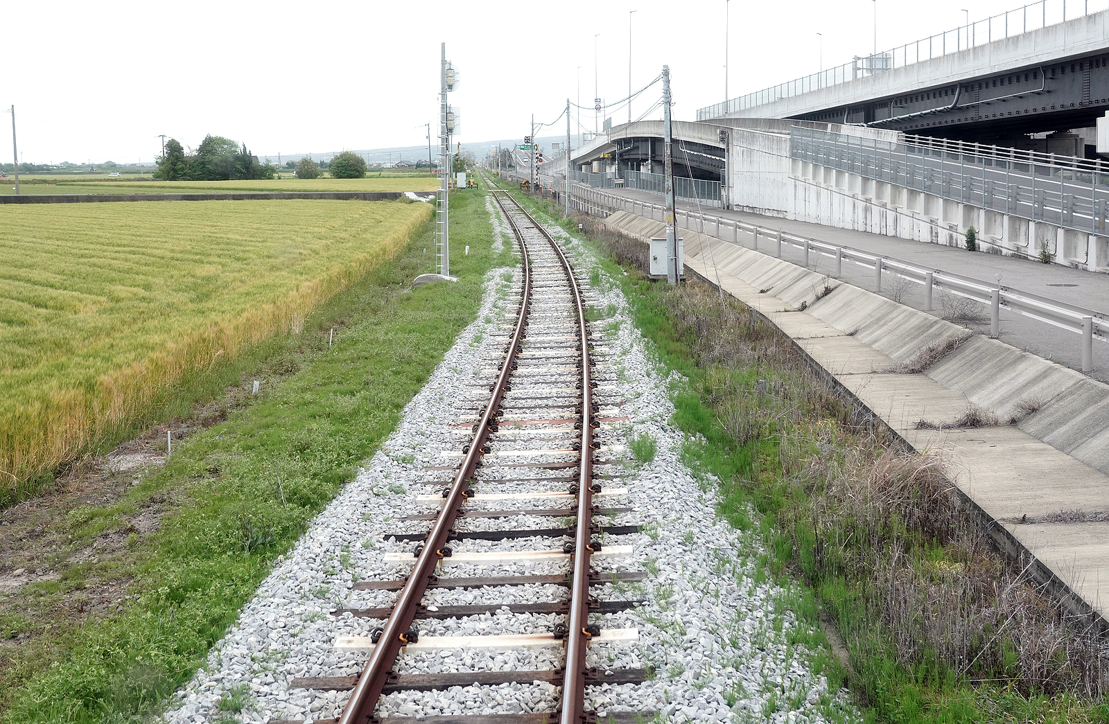 島原鉄道軌道更新状況