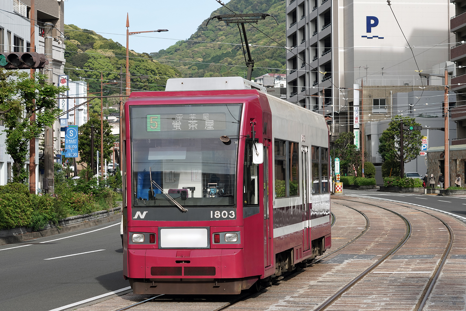 長崎電軌1800形1803号