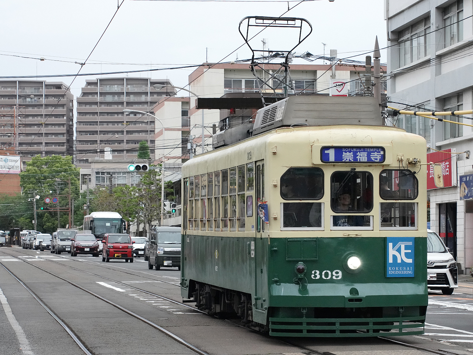 長崎電軌300形309号