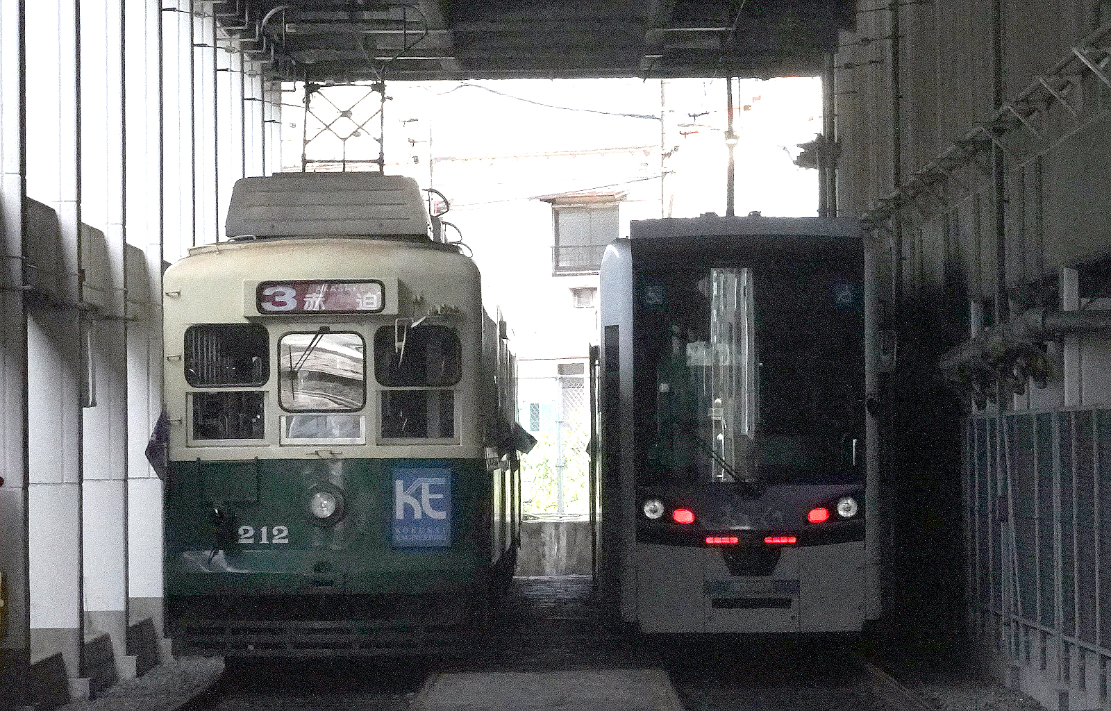長崎電軌蛍茶屋車庫