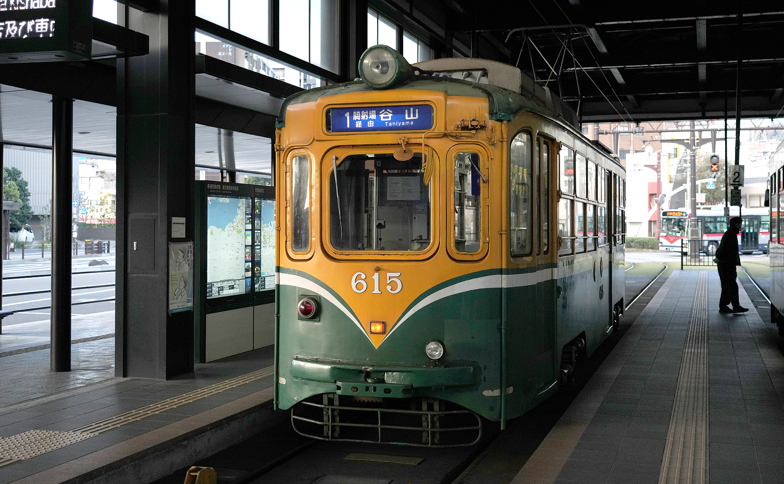 鹿児島市交通局/鹿児島市電615号